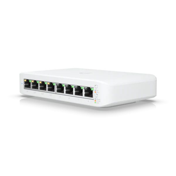 Ubiquiti UniFi Switch Lite USW-Lite-8-POE - Switch - managed - 8 x 10/100/1000 ( Ubiquiti UniFi Switch Lite USW-Lite-8-POE - Switch - managed - 8 x 10/100/1000 (
